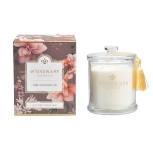 Wick2Ware Australia Scented Candle Pink Watermelon 380g/14.1 OZ