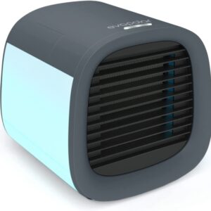 evaCHILL - Personal Portable Air Cooler and Humidifier  with USB Connectivity and LED Light  Grey