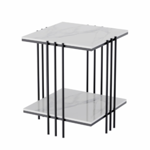 - Milano Black Square Side Table