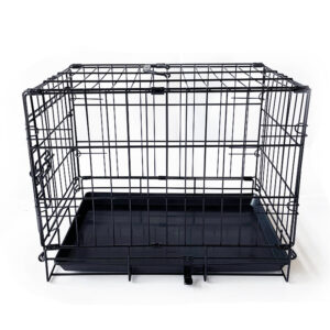 36" Pet Dog Cage Kennel Metal Crate Enlarged Thickened Reinforced Pet Dog House