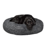 Aussie Calming Dog Bed - Large -Grey- 100 cm