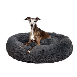 Aussie Calming Dog Bed - Medium - Grey - 80 cm