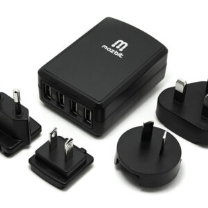 Mozbit 4.5A 4-Port USB Travel Wall Charger