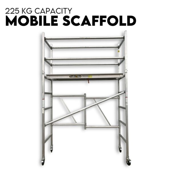 3.0M Aluminium Scaffold Mobile Tower Single Width Platform Height AU Standard