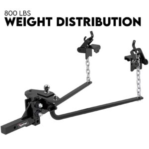 Weight Distribution Hitch System Load Leveller  Anti Sway Bars 800Lb