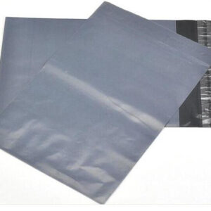 100 Bulk Buy Pack - 600x450 mm LARGE GREY PLASTIC MAILING SATCHEL COURIER BAG SHIPPING POLY POSTAGE POST SELF SEAL