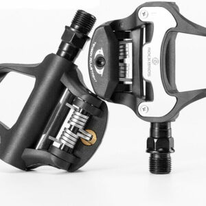 Self Lock Clip In Bike Pedals LOOK KEO Cleat MTB Road 700C Hybrid BMX - Rockbros Black