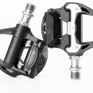 Self Lock Clip In Bike Pedals Shimano SPD-SL Cleat MTB Road 700C Hybrid BMX - Rockbros Nylon Black