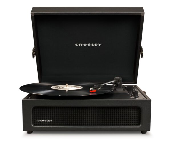 Voyager Black - Bluetooth Portable Turntable