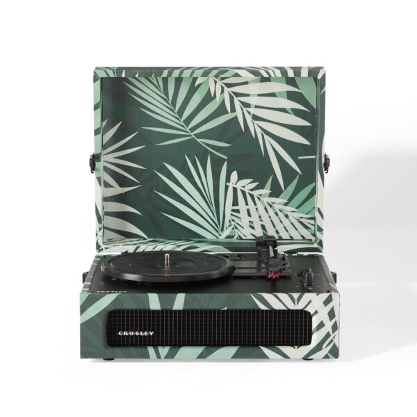 Voyager Bluetooth Portable Turntable - Botanical