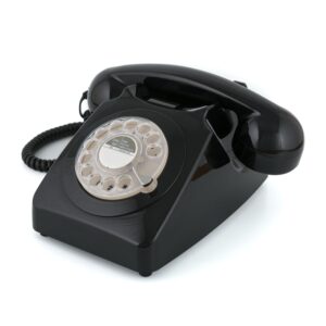 746 Rotary Telephone - Black