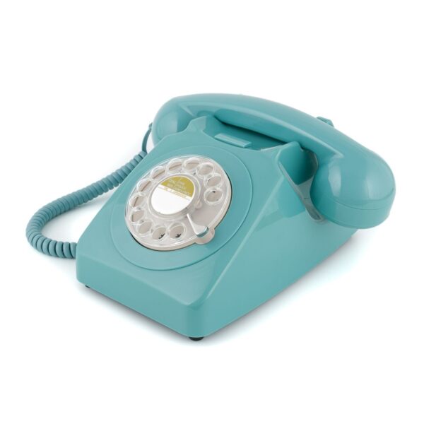 746 Rotary Telephone - Blue