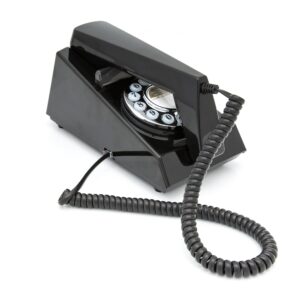 Trim Phone Push Button - Black