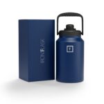 Iron Flask Bottle with Spout Lid  Twilight Blue  128oz/3800ml