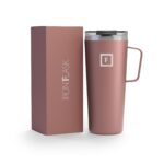 Iron Flask Grip Coffee Mug  Rose Gold  24oz/700ml