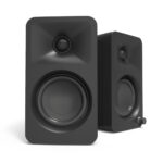 Kanto ORA 100W Powered Reference Desktop Computer Speakers with Bluetooth 5.0 Black