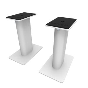 Kanto SP9W 9" Tall Universal Desktop Speaker Stand - Pair  White