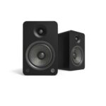 Kanto YU6 200W Powered Bookshelf Speakers with Bluetooth and Phono Preamp - Pair  Matte Black