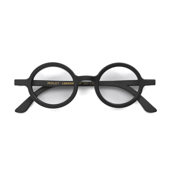 London Mole Moley Blue Blocker Glasses Matte Black