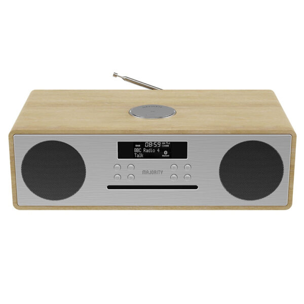 Oakington Bluetooth  DAB Radio & CD Player-Oak