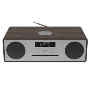 Oakington Bluetooth  DAB Radio & CD Player-Walnut