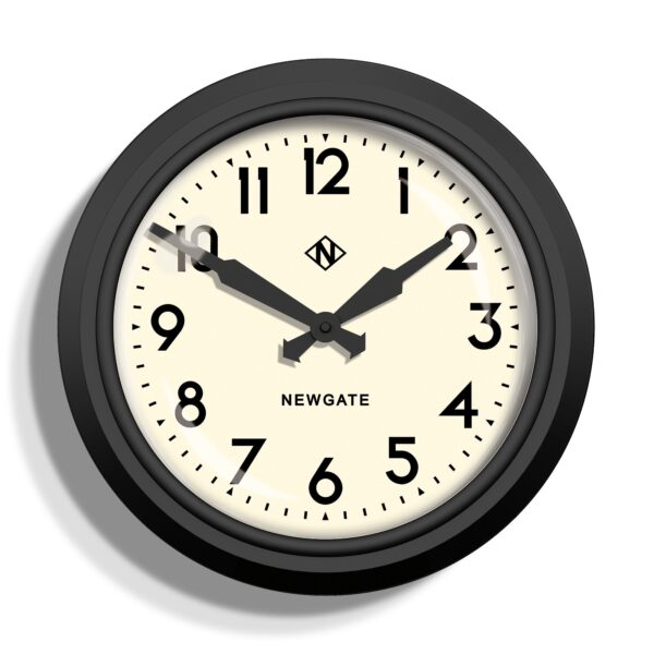 Newgate 50S Electric Clock Black