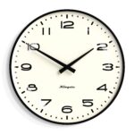 Newgate Radio City Wall Clock - Matte Black