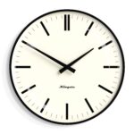 Newgate Radio City Wall Clock - Matte Black