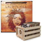 Record Storage Crate Lauryn Hill The Miseducation Of Lauryn Hill Vinyl Album Bundle