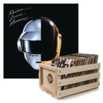 Record Storage Crate Daft Punk Random Access Memories Vinyl Album Bundle