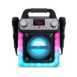 HDMI Groove Mini Portable Karaoke System with Bluetooth and Voice Changing Effects