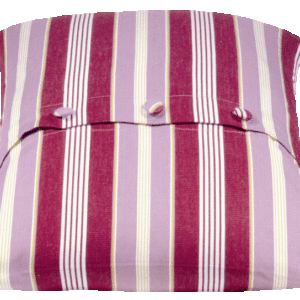 Coste Fuchsia 50x50cm Striped Cushion Cover