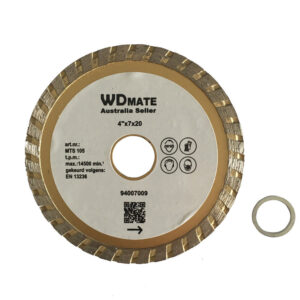 105mm Dry Wet Diamond Cutting Disc Wheel 4" Saw Blade 20/16mm Turbo HD 94007009