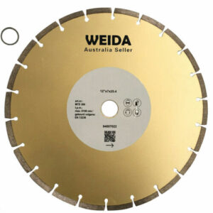 2x Diamond Cutting 300mm 12" Blade 3.0*7.0mm Dry Segment Saw Disc 25.4/22.23mm