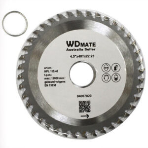 3x 115mm Wood TCT Circular Saw Blade Cutting Disc 4.5" 40T ATB  20/22.23mm