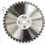 2x Wood Cutting Circular Saw Blade 350mm 40T TCT 14" Cross 30mm Timber  ATB