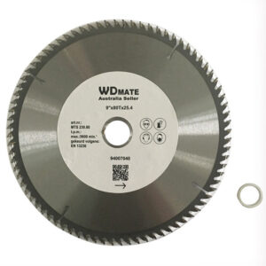 3x Saw Blade Cutting DISC 230mm 80T 9" TCT Circular 25.4 Alloy Plastic TCG