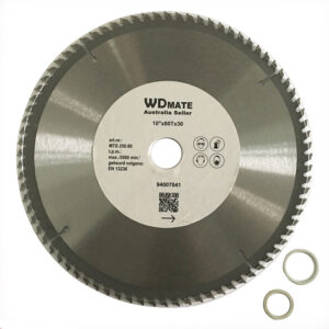 2x 250mm 80T Circular Saw Blade Cutting Disc TCG  Alloy Plastic 20/25/30mm