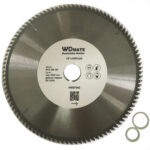 2x 250mm 100T 30mm Cutting Disc PlasticAluminium  Circular Saw Blade TCT 10"TCG