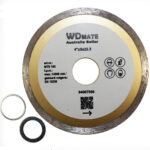 3x Diamond Cutting 105mm Wet Disc 1.9*5mm 4.0" Continuous Saw Blade Grinder Tile