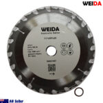 2x 185mm 20T Wood Circular Saw Blade Cutting Disc 7-1/4” Bore 20/16mm Kerf 1.6mm