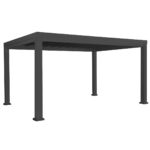 Backyard Discovery Trenton 10x14 Black Pergola with PowerPort