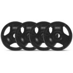 CORTEX 10kg Tri-Grip Olympic Plates 50mm (Set of 4)