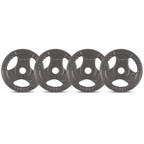 CORTEX 2.5kg Tri-Grip Standard Plates 25mm (Set of 4)