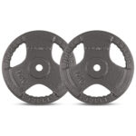 CORTEX 10kg Tri-Grip Standard Plates 25mm (Pair)