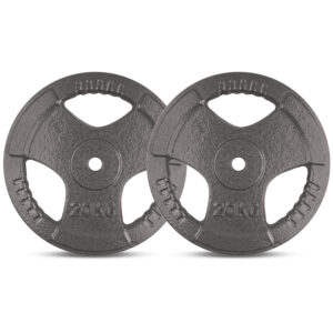 CORTEX 20kg Tri-Grip Standard Plate 25mm (Pair)