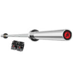 CORTEX SPARTAN205 7ft 20kg Olympic Barbell (Hard Chrome) with Lockjaw Collars