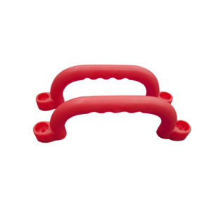 Kids Plastic Handle Pair 235mm - Red