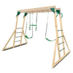 Kids Daintree 2-in-1 Monkey Bars & Swing Set