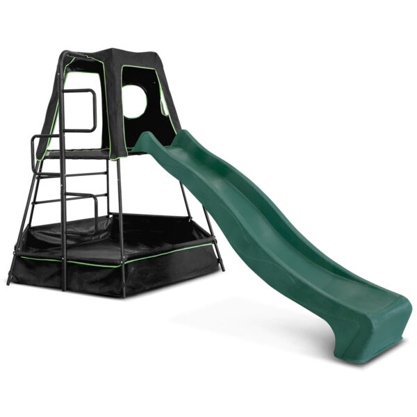 Kids Pallas Play Tower (Green Slide)